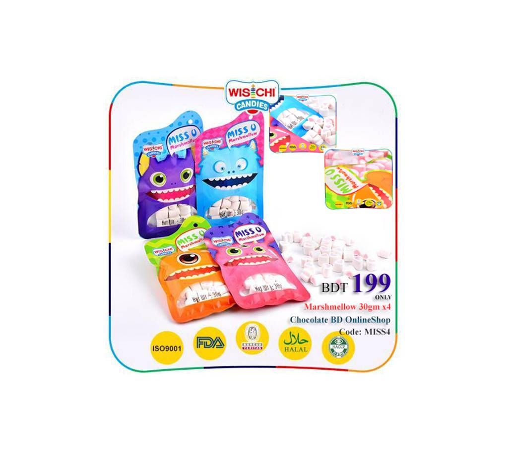 MARSHMALLOW OFFER 4 pieces 