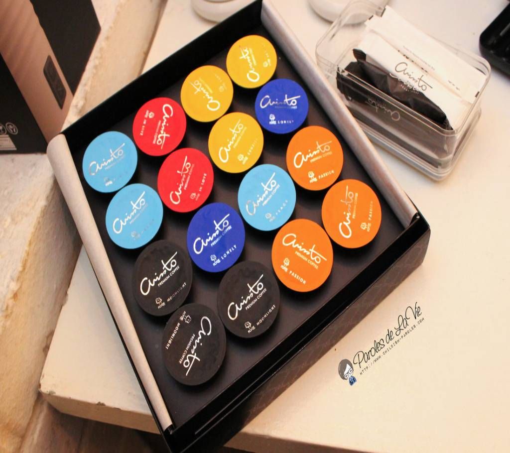 Arissto Premium Capsule Coffee -(1 Flavor Random)- 15g Malaysia