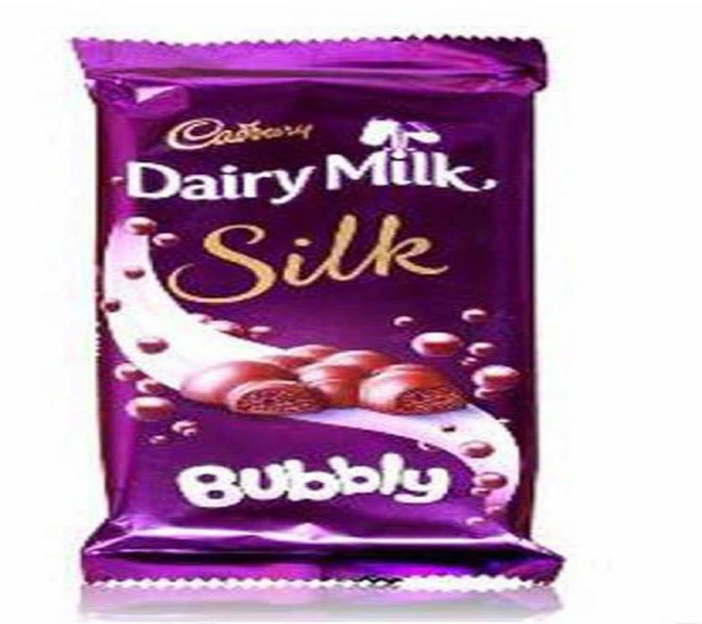 10 Piece Dairy Milk Silk Bubble Chocolate - 50g INDIA