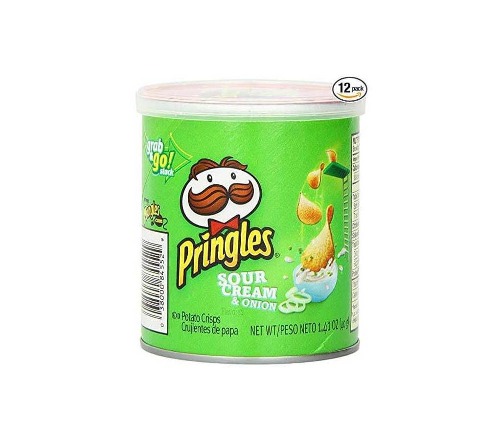 Pringles Sour Cream & Onion chips 42g India