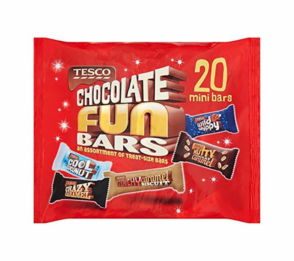 Tesco Chocolate Fun Bar 388g UK
