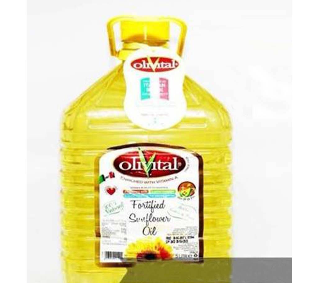 Olivital sunflower oil - 5 liter - Italy