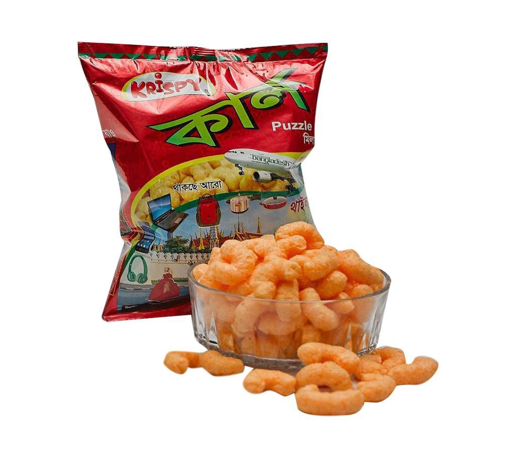 Krispy Curl Chips 30gm 10 packet 