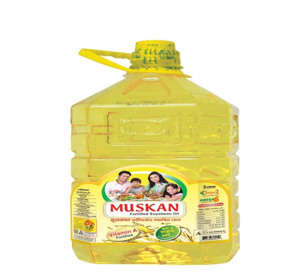 muskan Soyabean Oil 5ltr