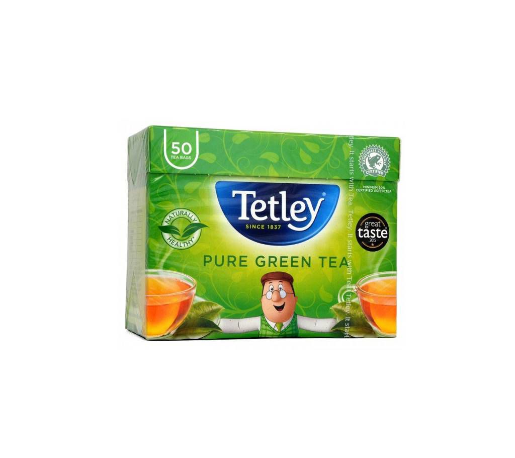 Tetley Pure Green Tea Bags UK