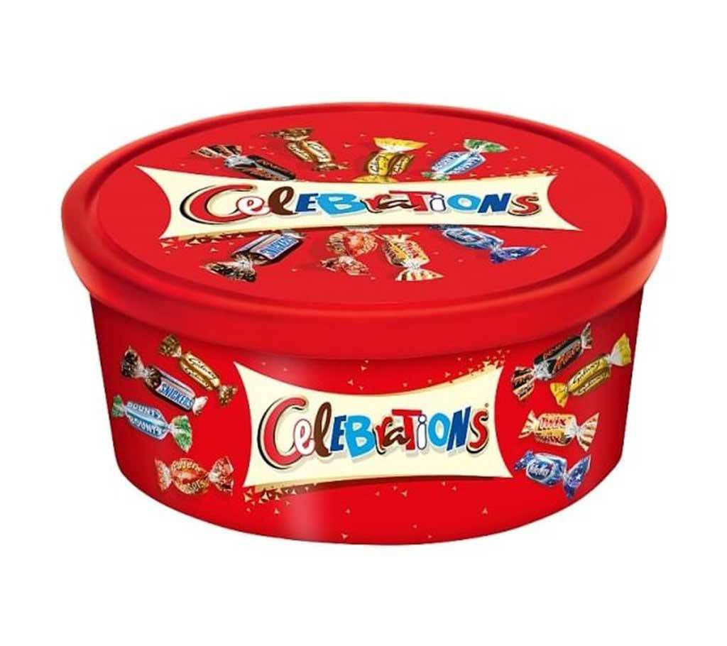 Celebration Mix Chocolate Gift Tub - 660g UK