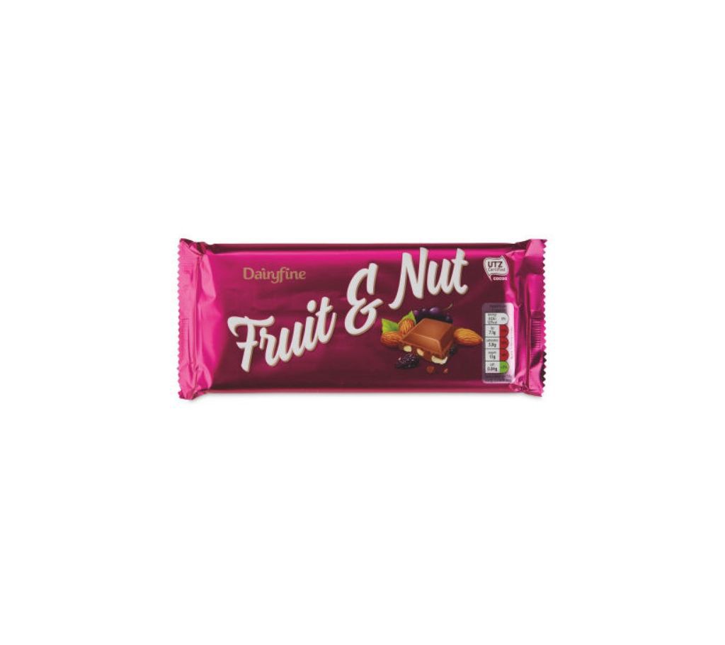 Premium Fruit & Nut chocolate 200gm (UK)