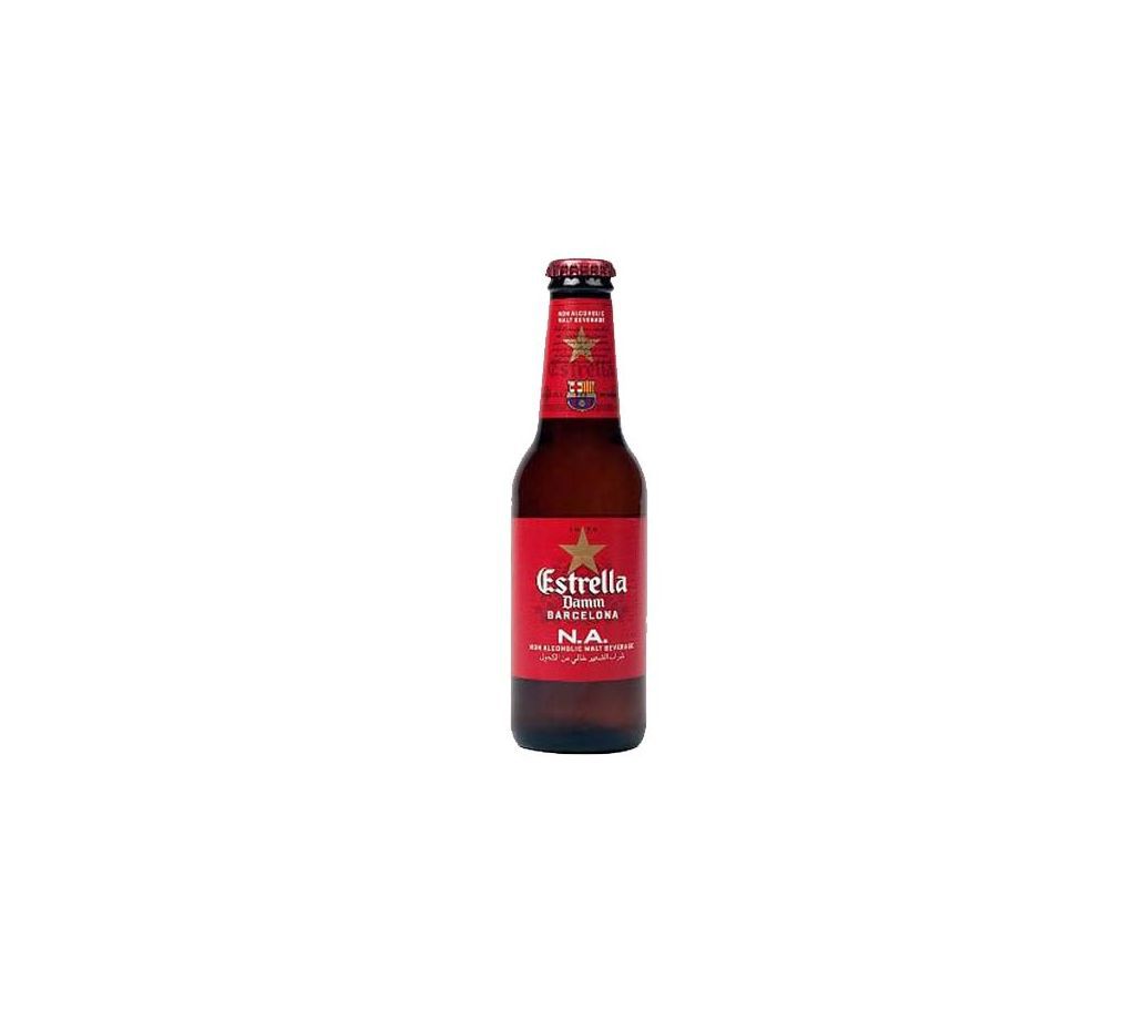 Estrella Damm Beer Barcelona Energy Drinks 250ml { 6 (Six) Pcs Combo}