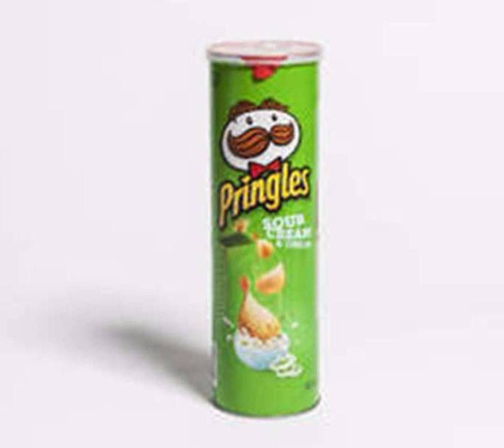Pringle Sour Cream And Onion -  158 gm