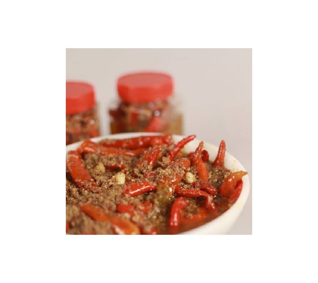 Homemade Red chilli pickle 500gm