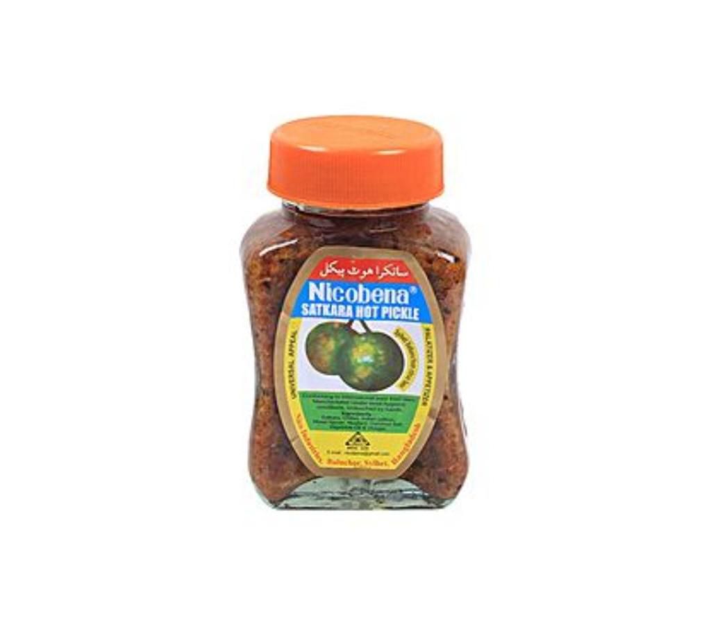 Nicobena Shatkora Hot Pickle - 220 Gram