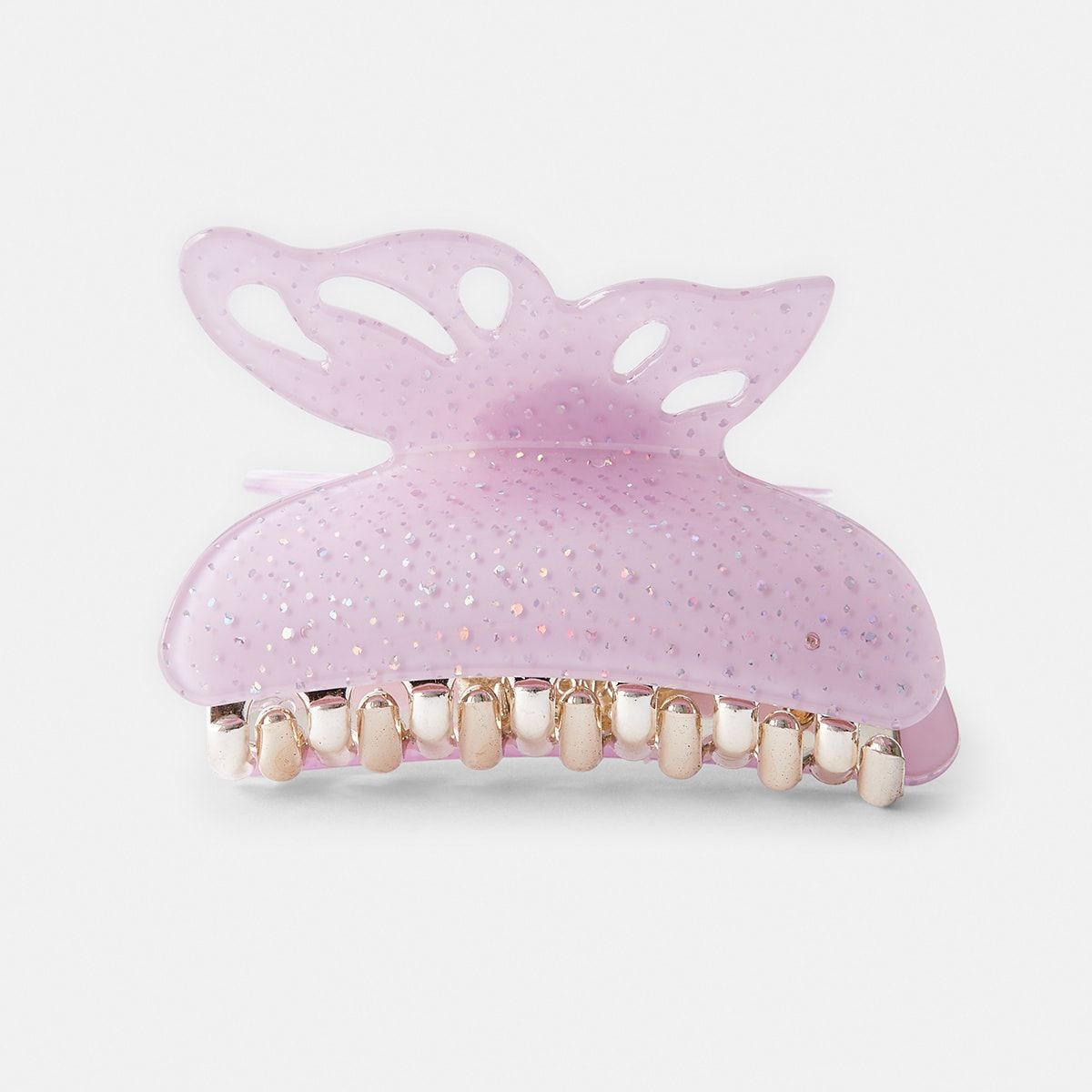 Butterfly Claw Hair Clip - Purple