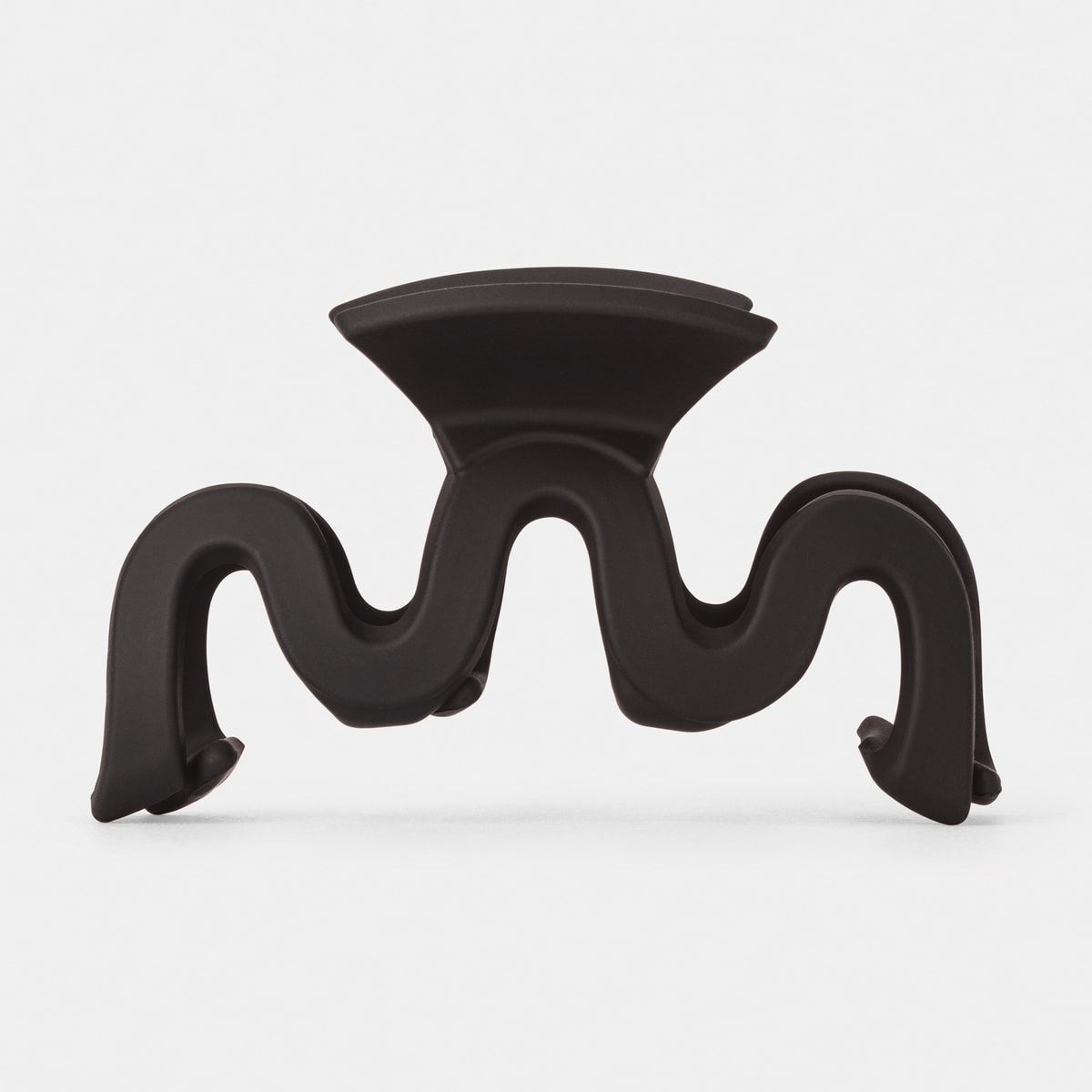 Spikey Hair Claw Clip - Black
