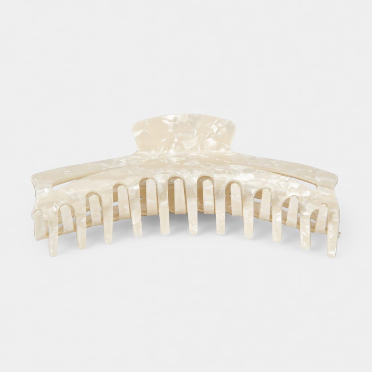 Oversized Claw Clip - Pearl