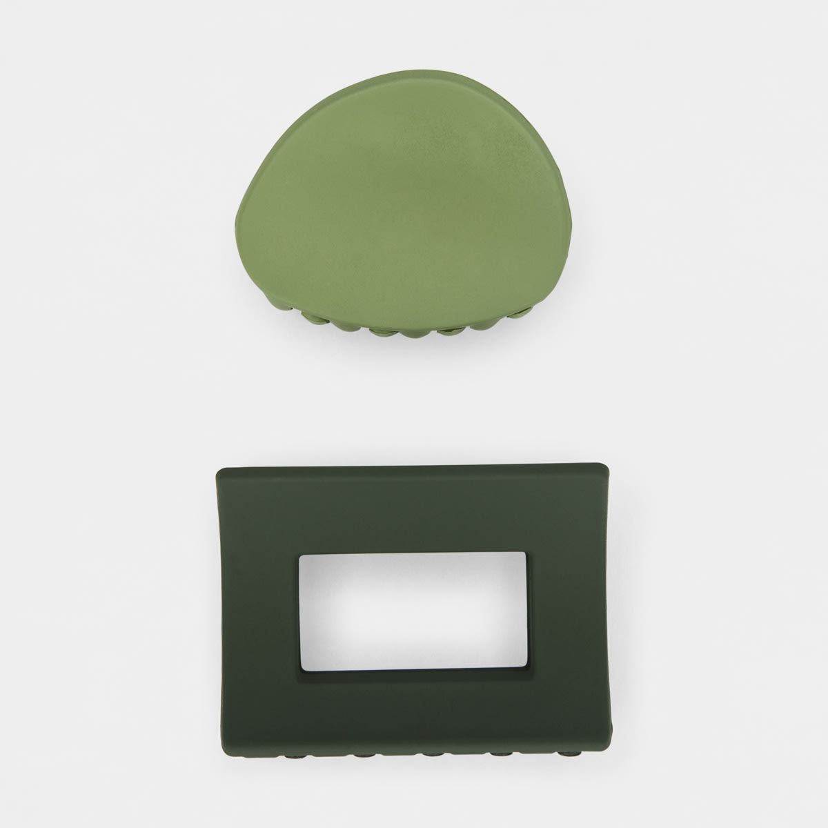 2 Pack Matte Claw Clips