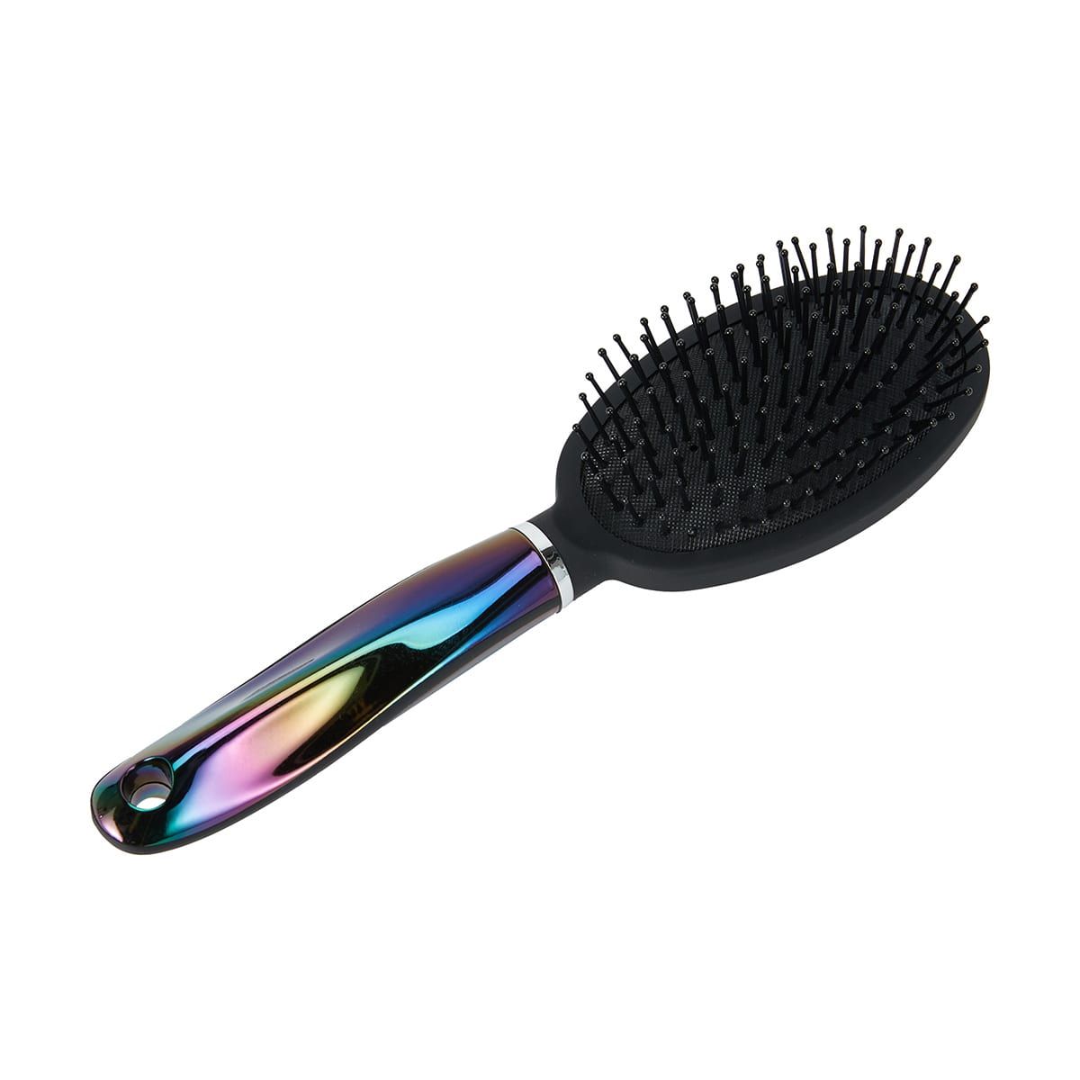 Oval Paddle Brush - Holographic