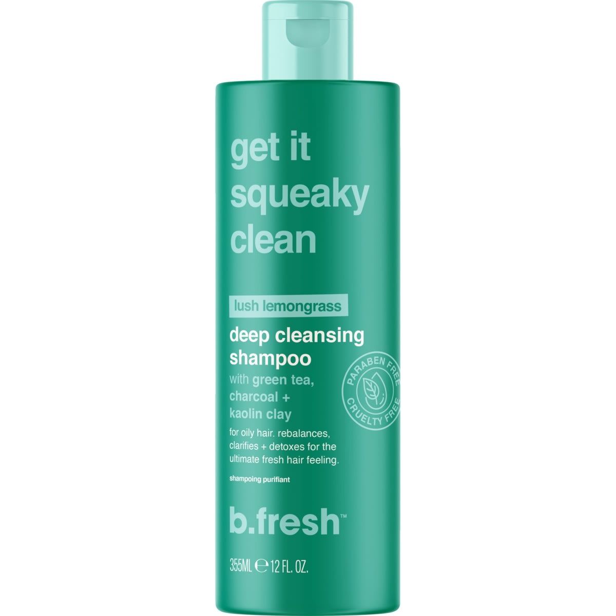 b.fresh Deep Cleansing Shampoo 355ml - Lush Lemongrass