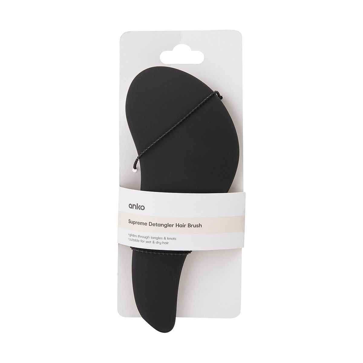 Supreme Detangler Hair Brush - Black