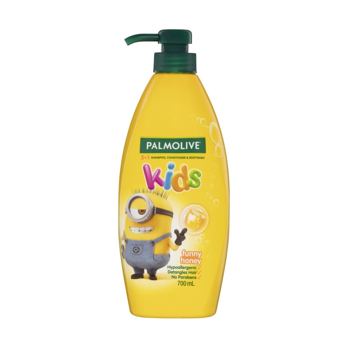 Palmolive 3-in-1 Shampoo, Conditioner & Bodywash 700ml - Honey