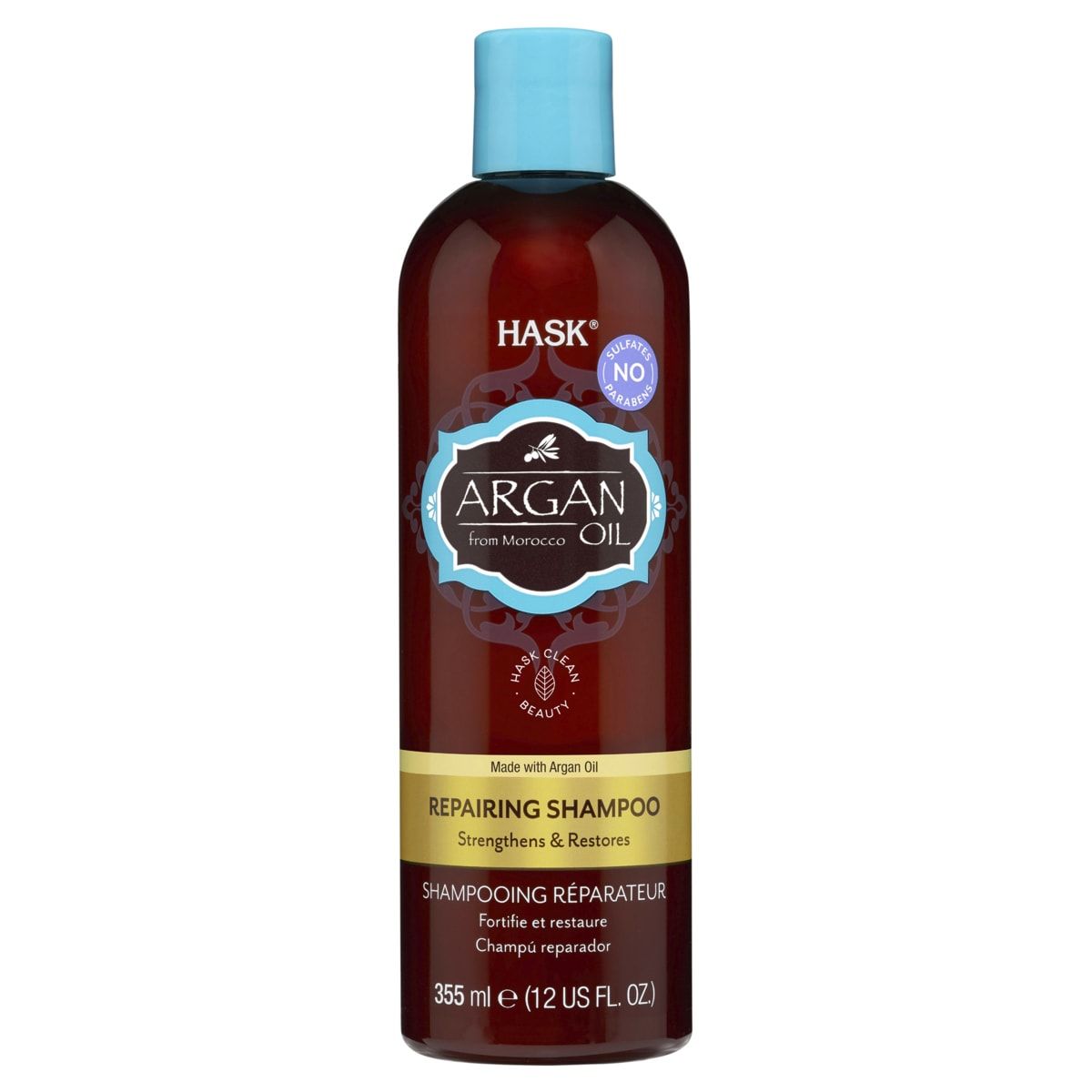 HASK 355ml Argan Oil Repairing Shampoo
