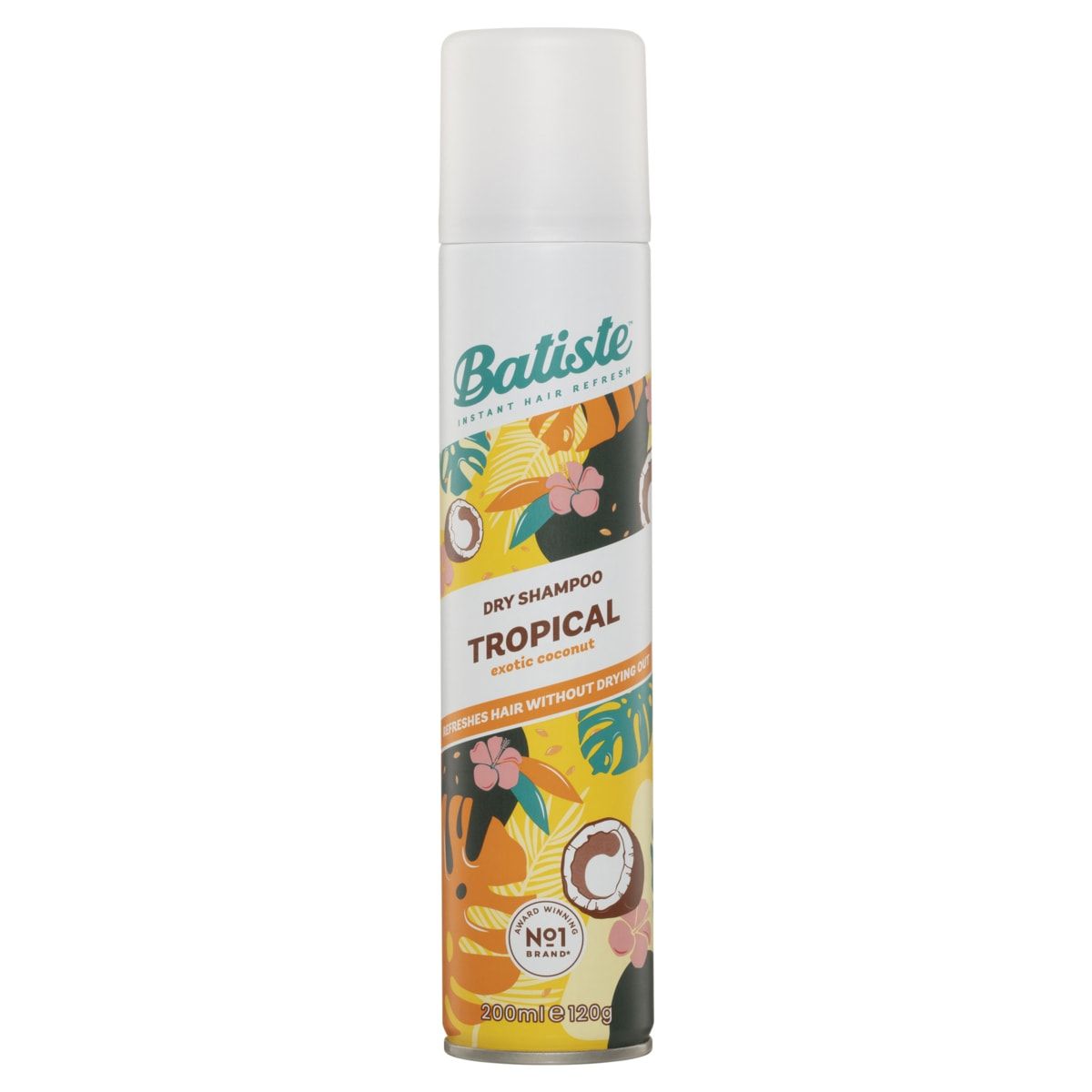 Batiste 120g Instant Hair Refresh Tropical Dry Shampoo