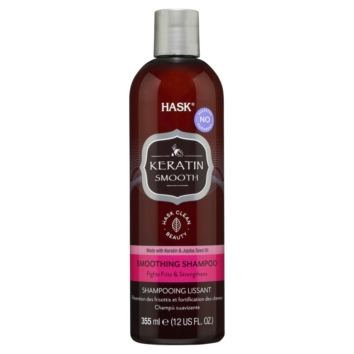 HASK 355ml Keratin Protein Smoothing Shampoo