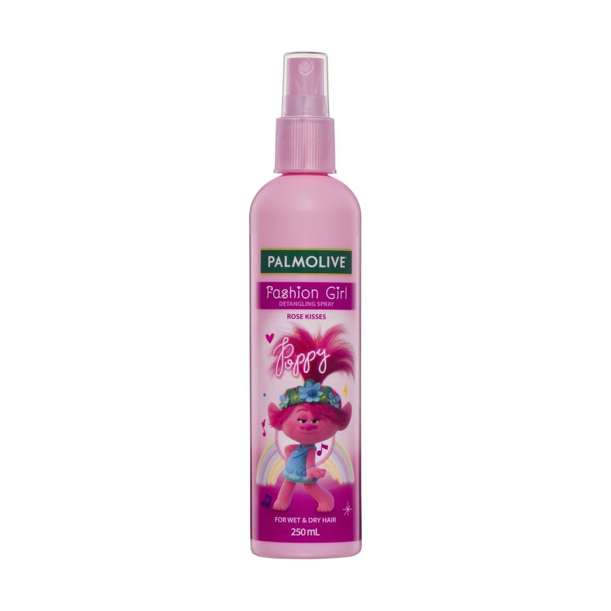 Palmolive Fashion Girl Detangling Spray - 250ml, Rose Kisses
