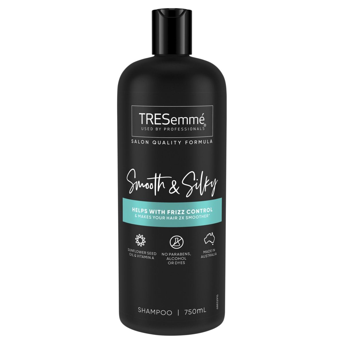 TRESemme Smooth & Silky Shampoo 750ml - Sunflower Seed Oil & Vitamin A