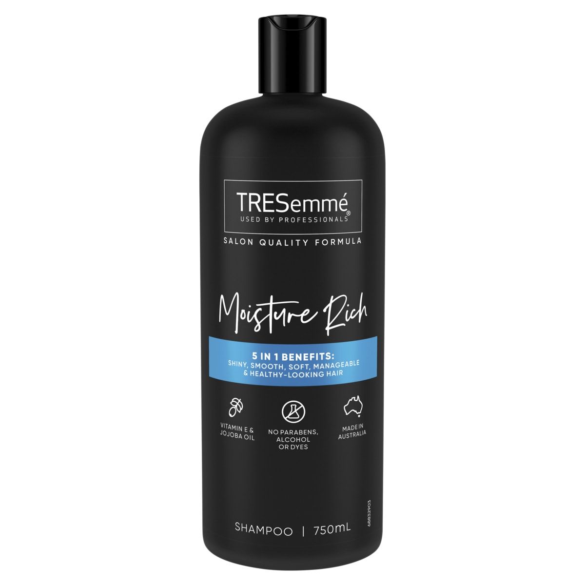 TRESemme Moisture Rich Shampoo 750ml - Vitamin E & Jojoba Oil