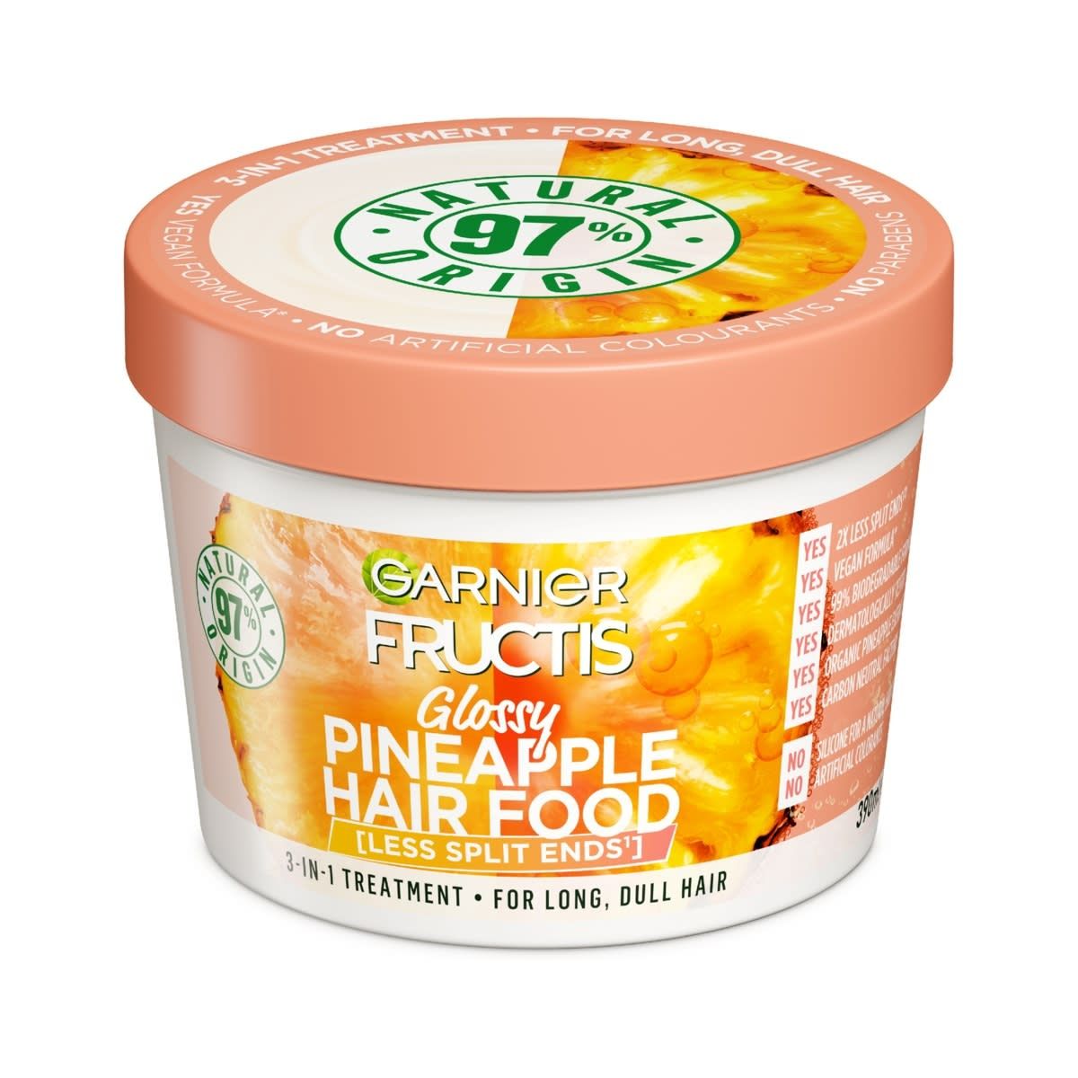 Garnier Fructis Glossy Pineapple Hair Food 390ml