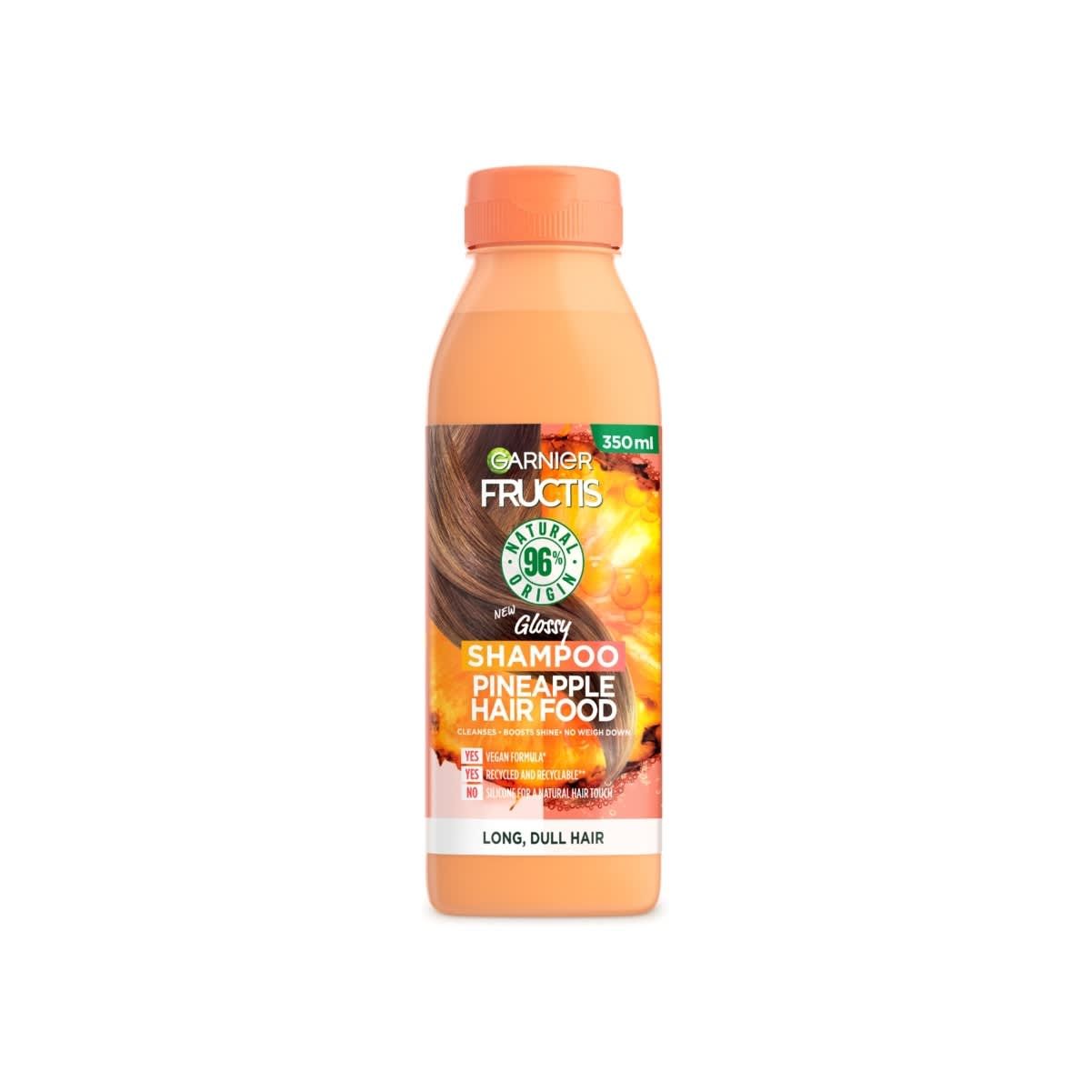 Garnier Fructis Glossy Pineapple Hair Food Shampoo 350ml
