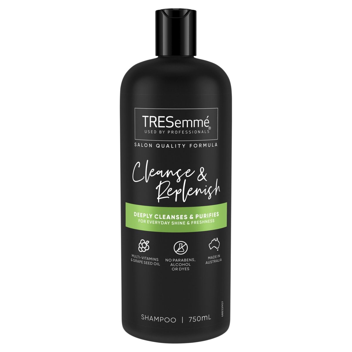 TRESemme Cleanse & Replenish Shampoo 750ml - Multi-Vitamins & Grape Seed Oil