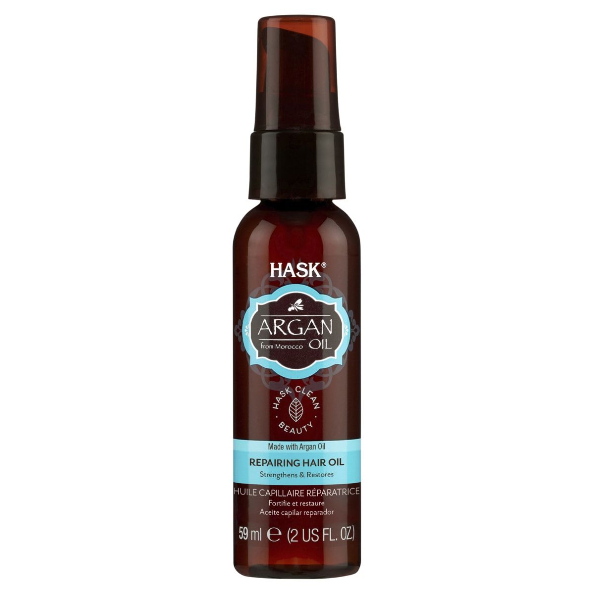 HASK 59ml Argan Oil from Morocco Repairing Shine Hair Oil
