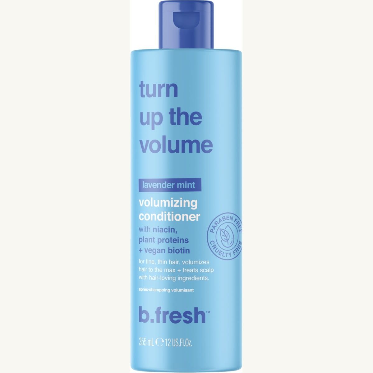 b.fresh Turn Up The Volume Volumizing Conditioner 355ml - Lavender Mint