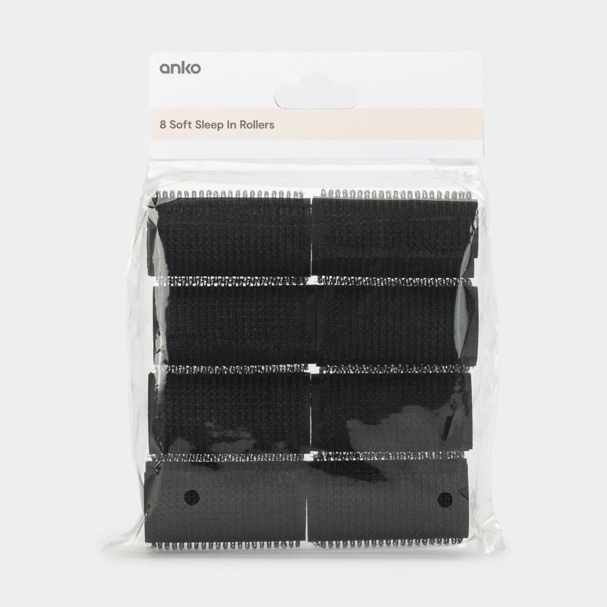 8 Pack Soft Sleep In Rollers