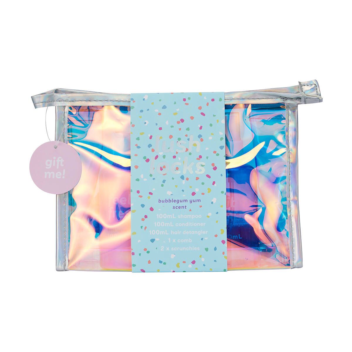 Lush Locks Hair Care Gift Set - Bubblegum Yum Scent