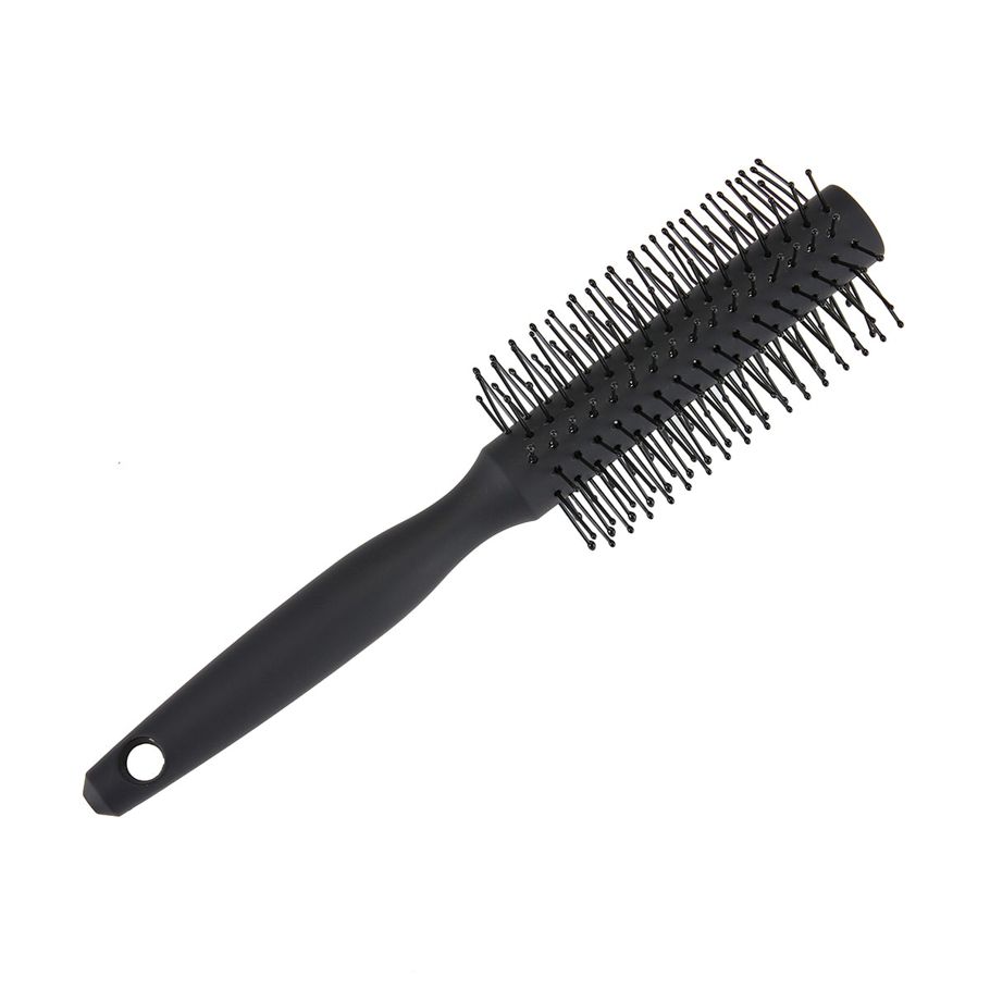 Round Hair Brush - Black