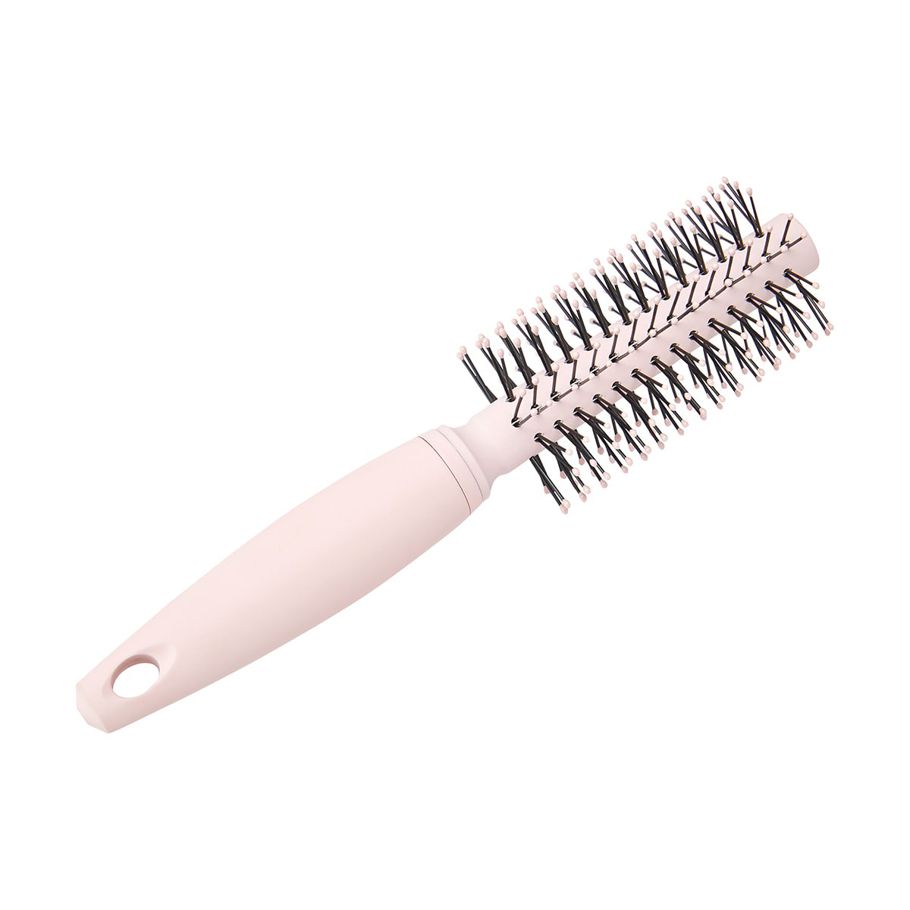 Mini Round Hair Brush - Pink