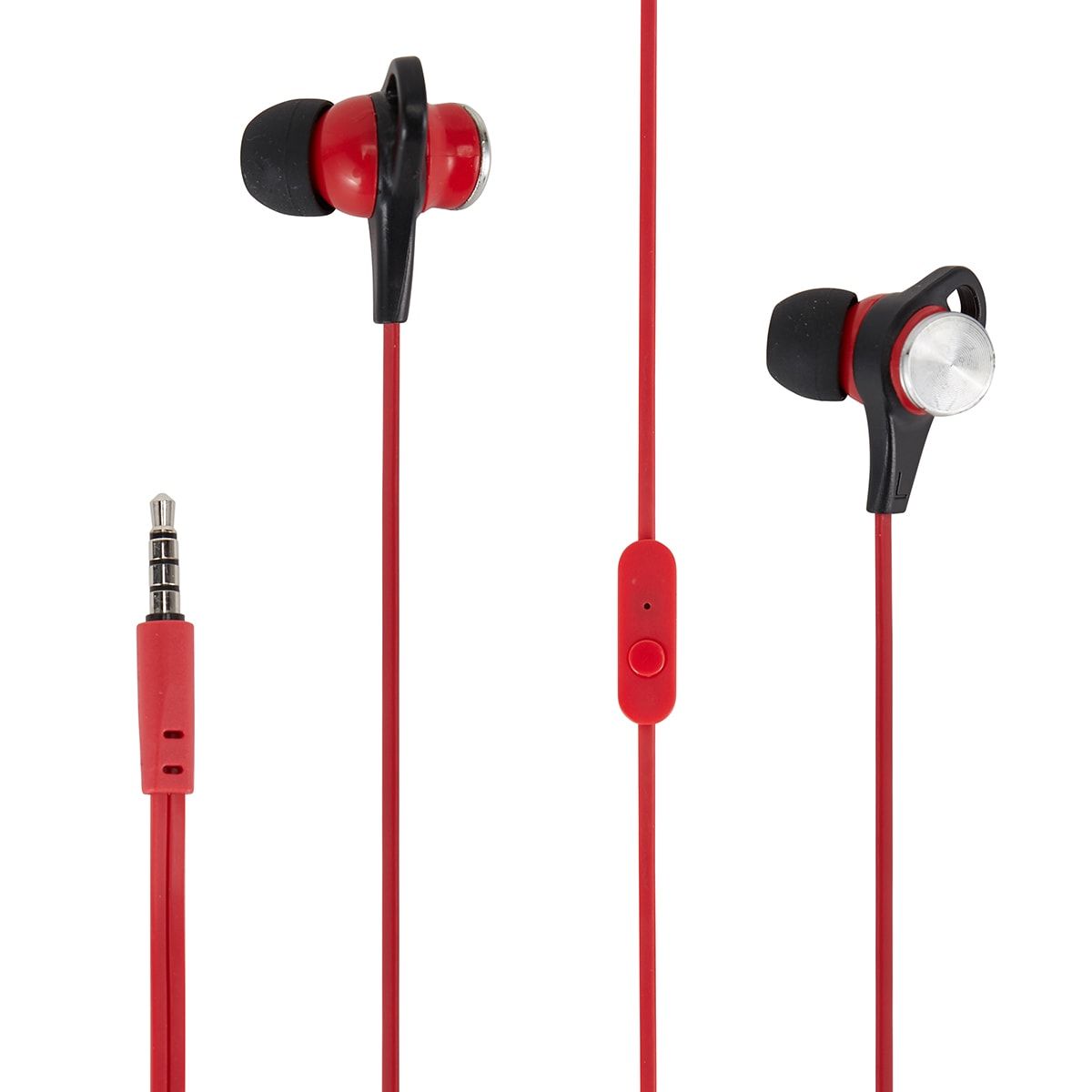 In-Ear Earphones - Red