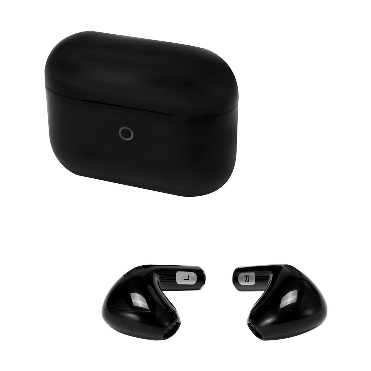 True Wireless Stem Earphones - Black