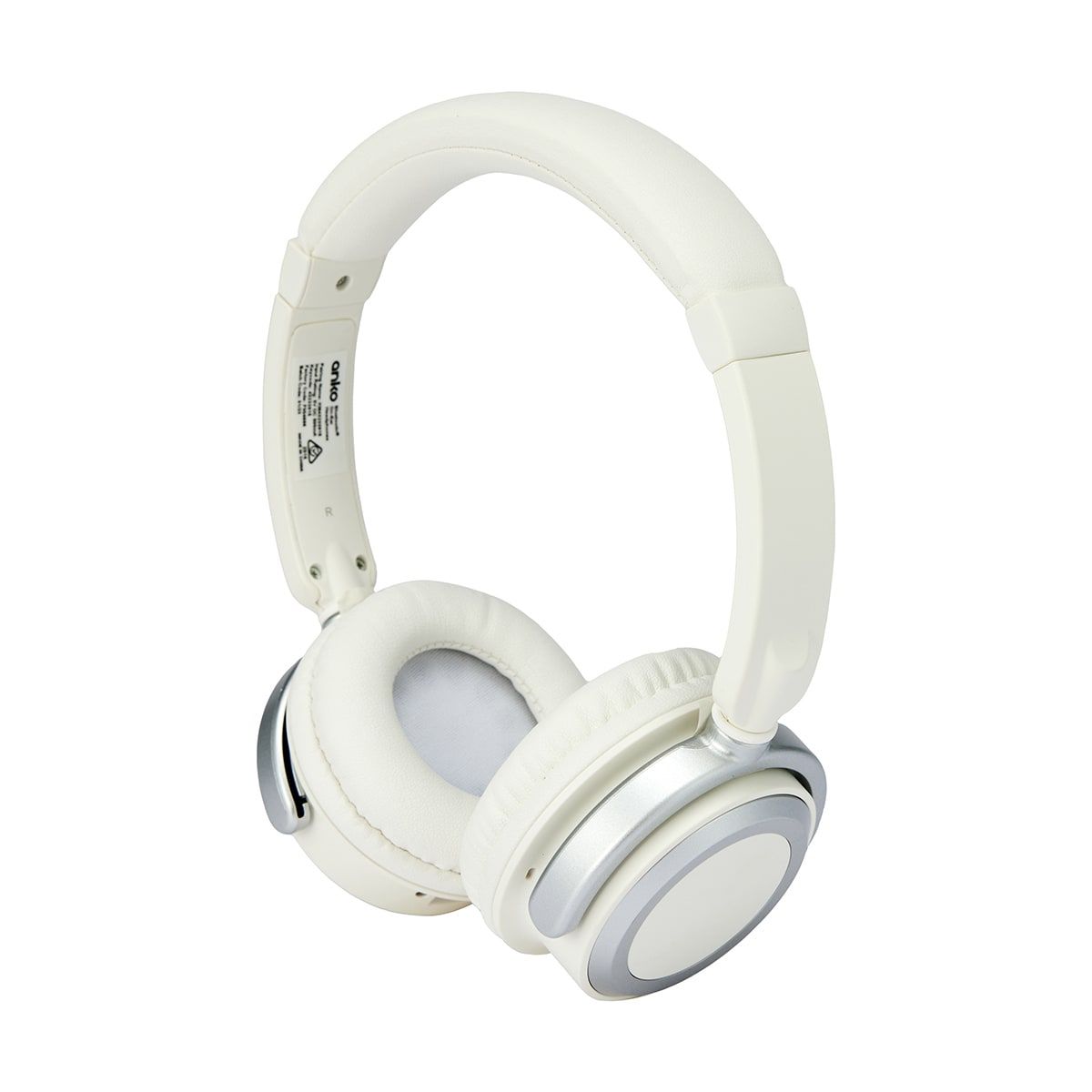 Bluetooth On-Ear Headphones - White