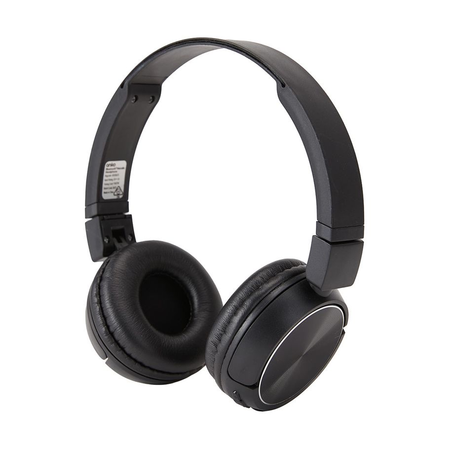 On-Ear Bluetooth Headphones - Black