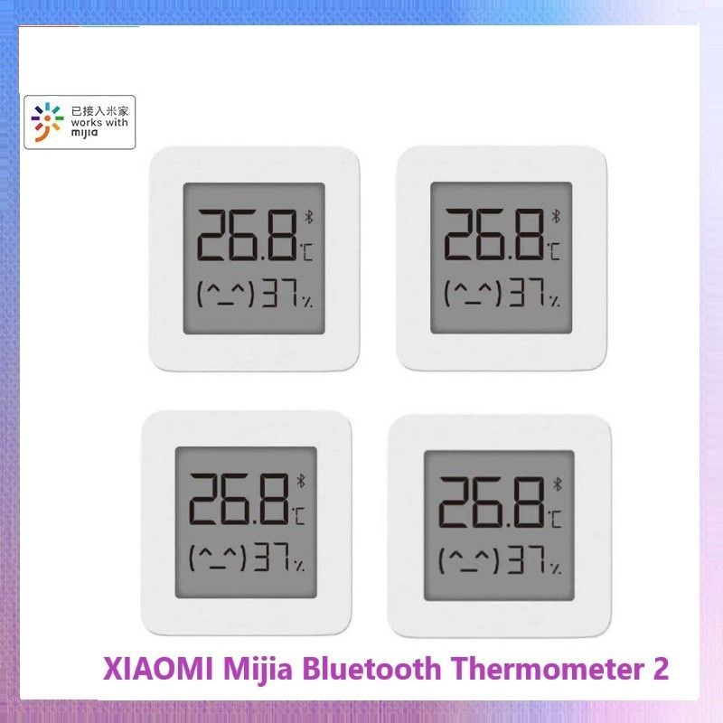 est jia Bluetooth Thermometer 2 Wireless Smart Electric Dil Hygrometer Thermometer Work with Mijia APP