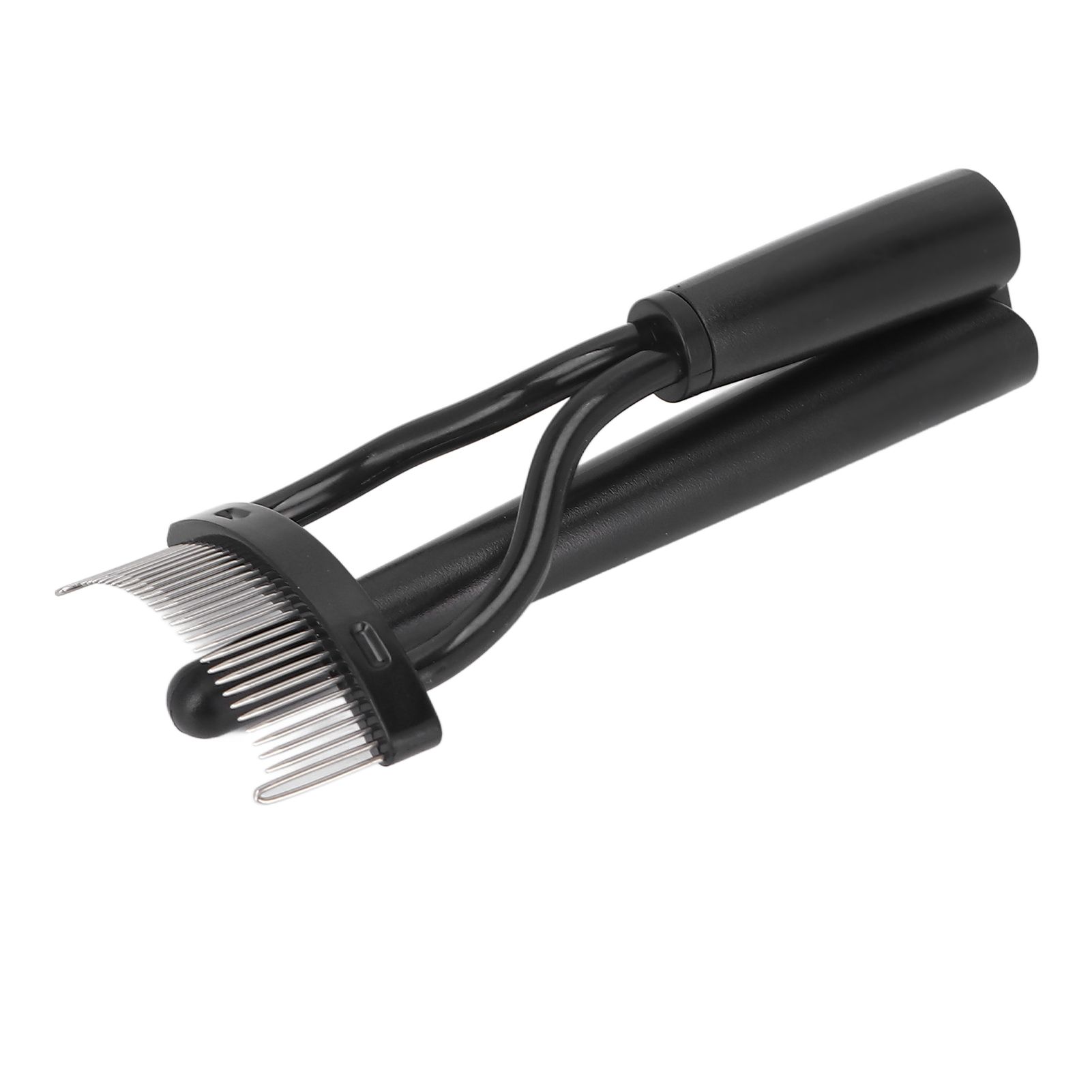 Eyelash Comb Folding Reusable Separator With Cover Cosmetic Tool Black