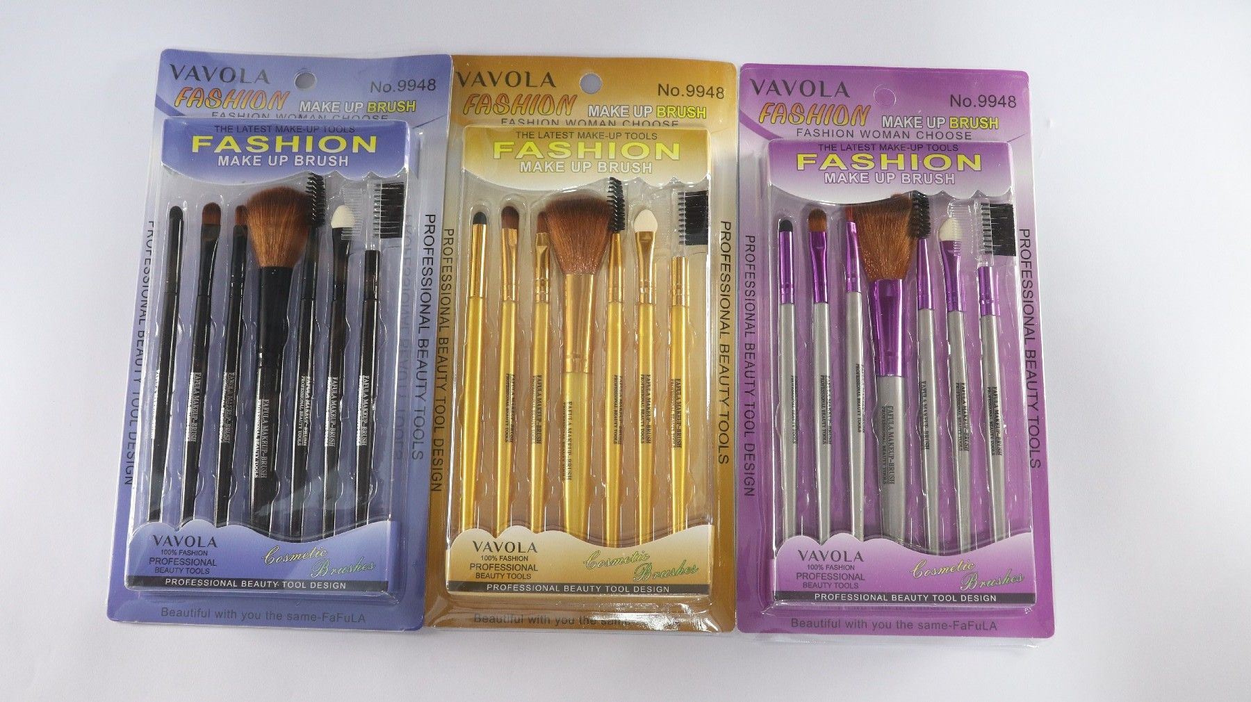7pcs Soft Synthetic Hair Brush For Beginner