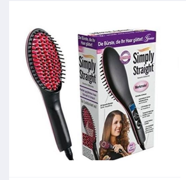 Simply Straight Ceramic Hair Straightening Brush