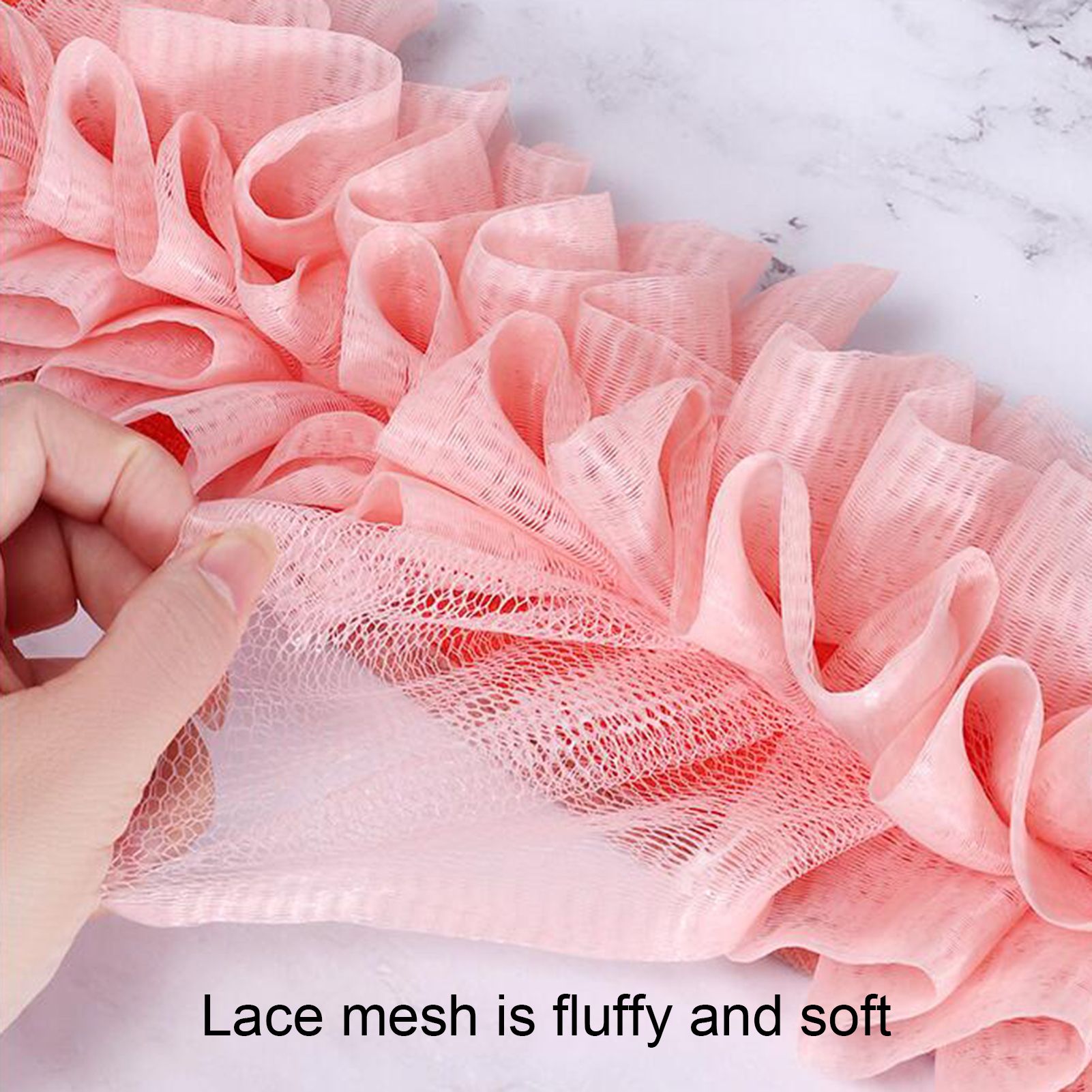 Strap Scrubber Soft Texture Adults Bathing Long Exfoliating Strap Scrubber