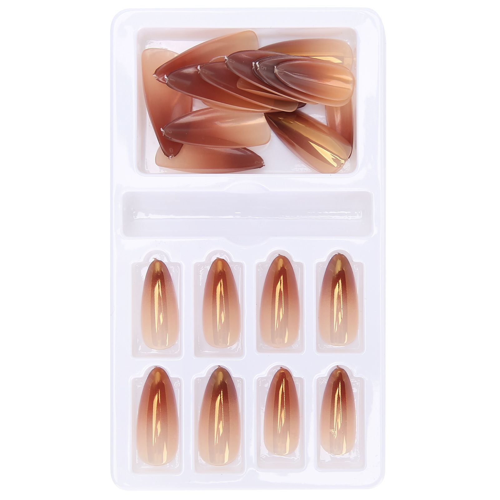 Reusable Nail Tip Full Color 24pcs / Box for Girlfriends Salon