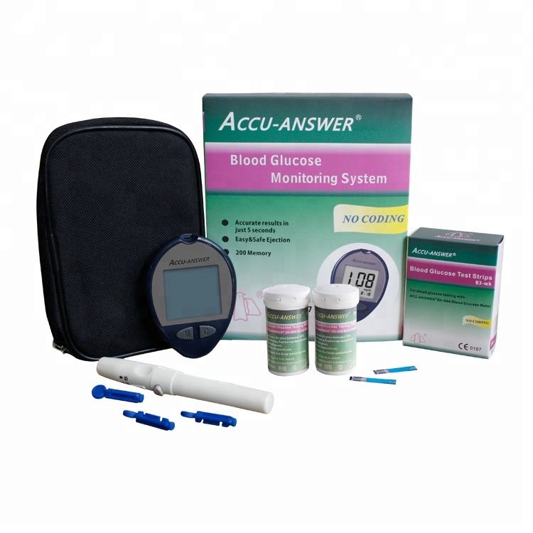 Life Guaranted Diabetics Machine_Digital Accu Answer Blood Glucose Monitor
