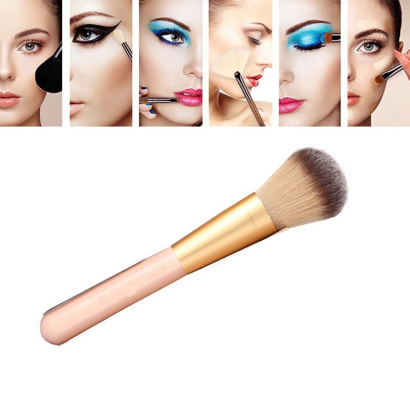 Makeup Brushes 9PCs Foundation Brush Blending Set with Travel Tube